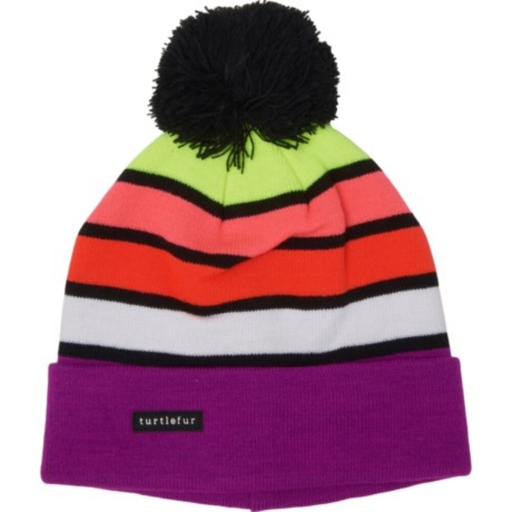 Turtle Fur Rooftop Rave Beanie Unisex NWT